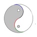 Grad 165 Yin und Yang