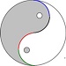 Grad 185 Yin und Yang