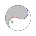 Grad 220 Yin und Yang