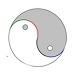 Grad 295 Yin und Yang