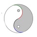 Grad 340 Yin und Yang
